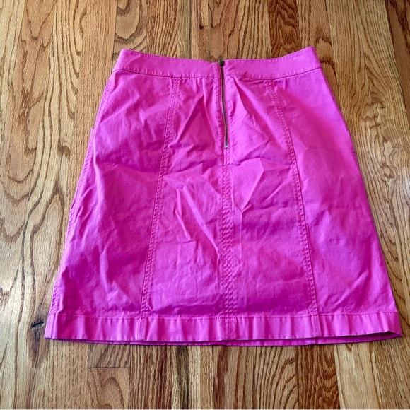 Boden Pink Pencil Skirt - Size 4 - Picture 6 of 8